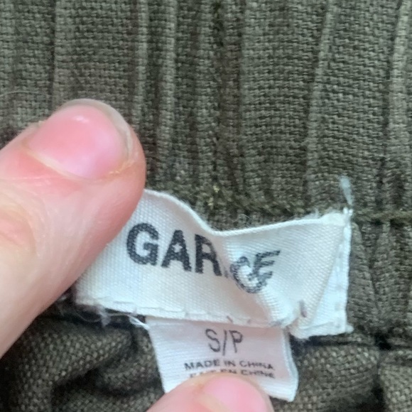 Green jogger pants from garage - Picture 2 of 2